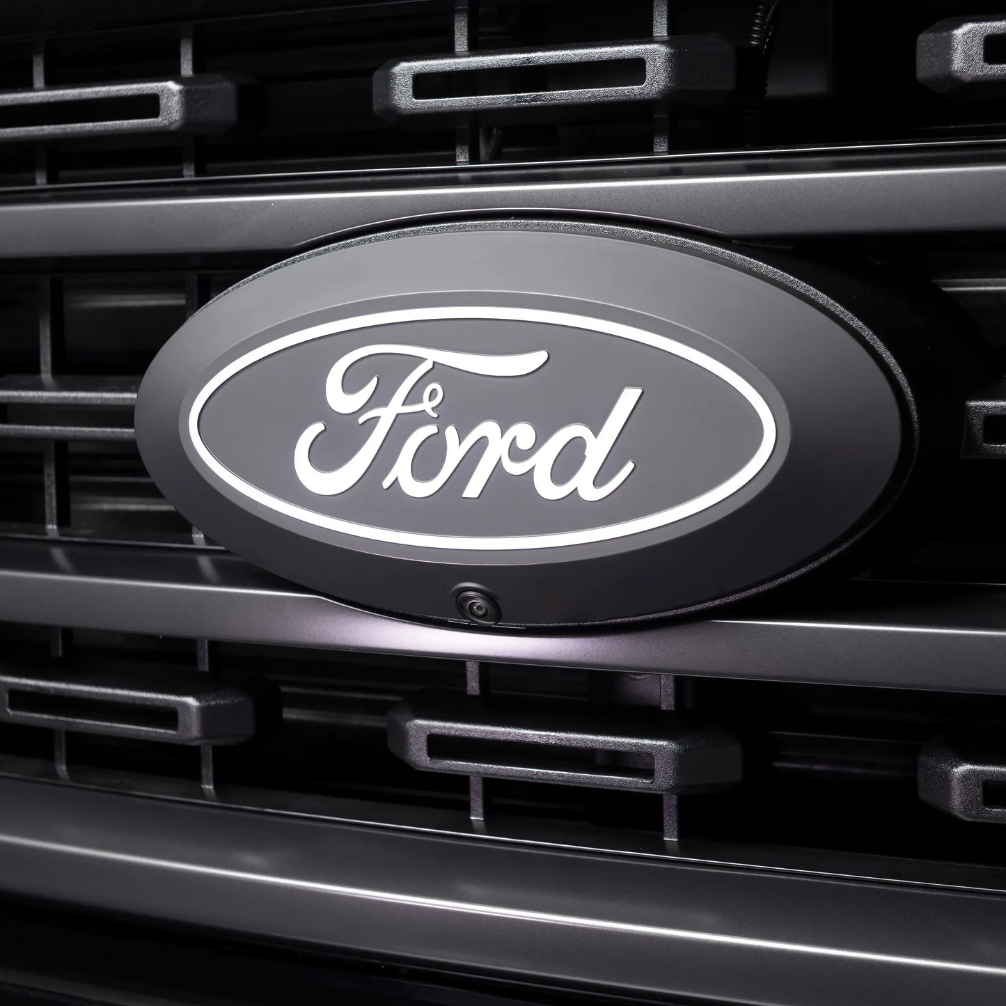 2023 Ford F-150 Putco 92606 Front Luminix Ford LED Emblem w/Camera CutOut w/o Spray Washer