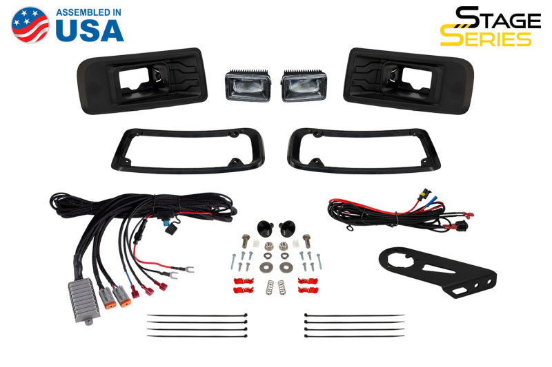 22-24 Ford Maverick Diode Dynamics DD7768 Elite Series Add-On LED Fog Light Kit Cool White
