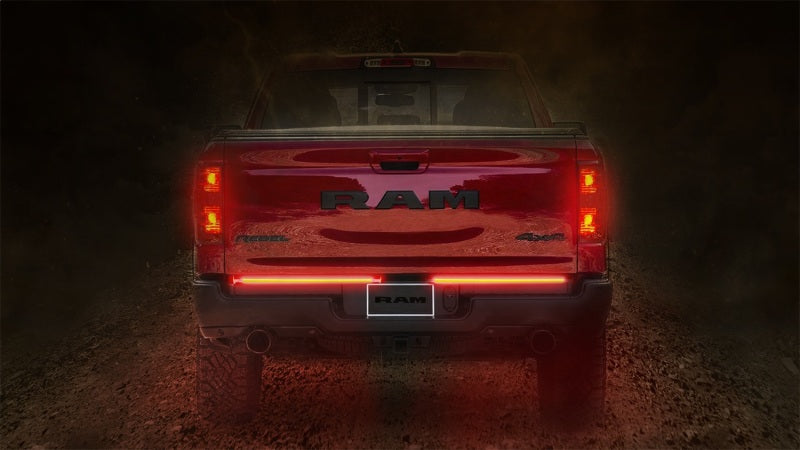 Putco 60in. Direct Fit Red Blade LED Tailgate Lightbar for 2004-2014 F-150 / 09-19 RAM / 07-18 Silverado & Sierra