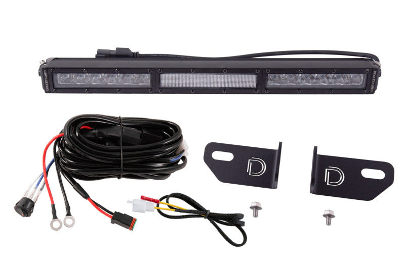 19-21 Ford Ranger Diode Dynamics DD6592 SS6 LED Lightbar Kit - White Driving