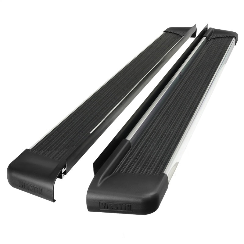 09-25 Ford F-150 Westin 27-64740 Polished Aluminum Running Board 89.5 inches SG6 Running Boards - Polished