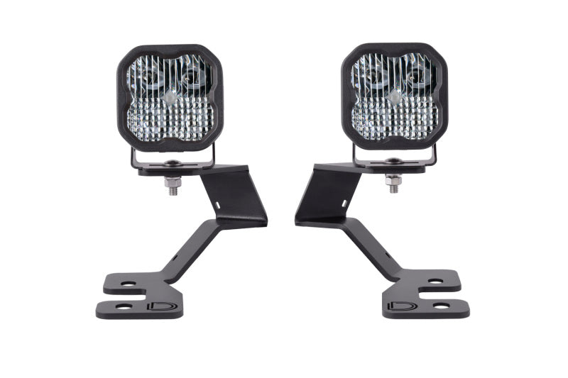 21-25 Ford Bronco Sport Diode Dynamics DD7138 SS3 LED Ditch Light Kit Sport White Combo