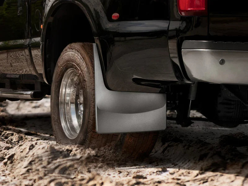 21-25 Ford F-150 Raptor WeatherTech 110150-110151-120150 No Drill MudFlaps (Front + Mid + Rear Set) - Black