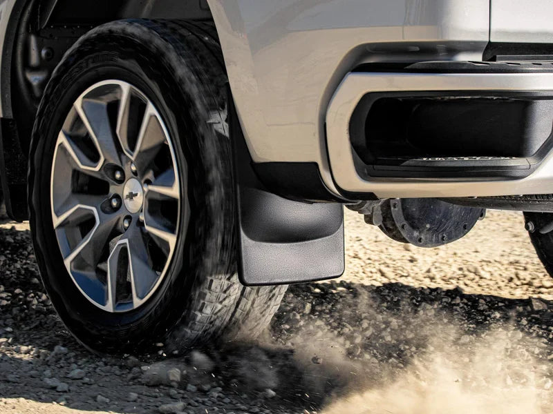 21-25 Ford F-150 Raptor WeatherTech 110150-110151-120150 No Drill MudFlaps (Front + Mid + Rear Set) - Black
