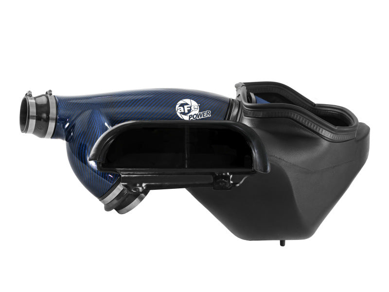 17-25 Ford F-150/Raptor / 18-25 Expedition/Navigator aFe 57-10031RL Track Series Blue Kevlar Carbon Fiber C/A Intake System w/Black Pro 5R Filter