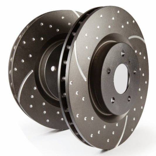 21-23 Ford F-150 2WD EBC GD7844 350mm GD Sport Rear Rotors