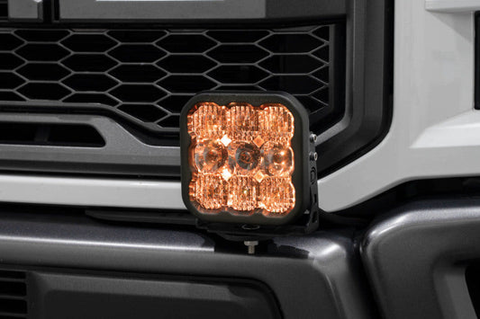 17-20 Ford Raptor Diode Dynamics DD7346 SS5 Bumper LED Pod Light Kit Sport - White Driving