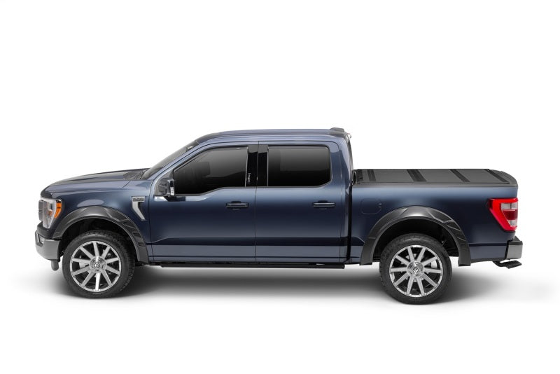 21-25 Ford F-150 / Raptor (Exl. F150 Lightning) Husky Liners 2802972 DRT Style Fender Flares (Smooth) 4pc - Blk
