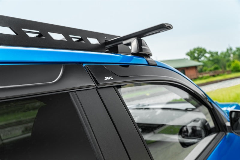 15-25 Ford F-150 AVS 774061 Ventvisor Low Profile Window Deflectors 4pc - Matte Black