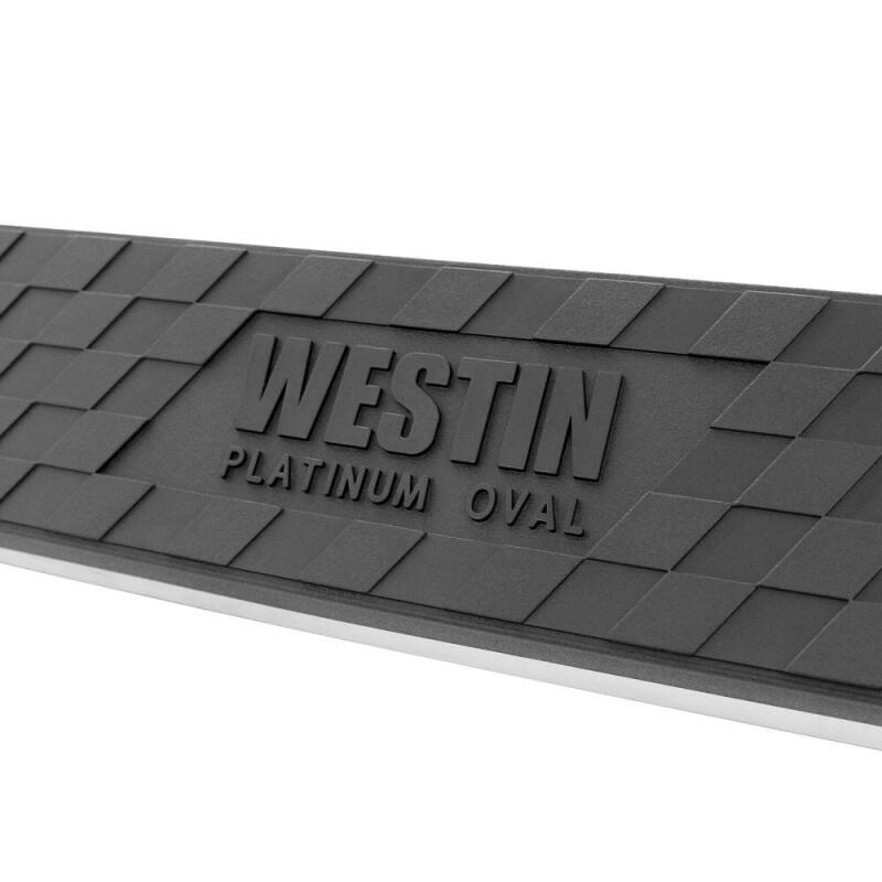 04-08 Ford F-150 Reg Cab Westin 21-2345 Platinum 4 Oval Nerf Step Bars - Black