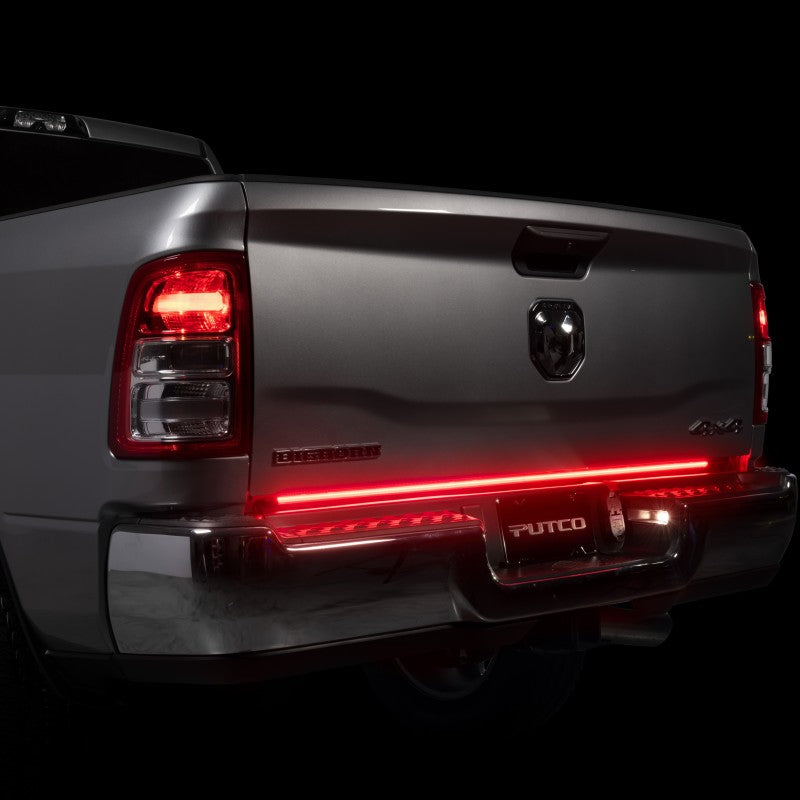 Putco 60in. Direct Fit Red Blade LED Tailgate Lightbar for 2004-2014 F-150 / 09-19 RAM / 07-18 Silverado & Sierra