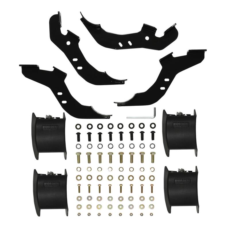 21-25 Ford Bronco Westin 21-24185 (2-Door) PRO TRAXX 4 Oval Nerf Step Bars - Textured Black