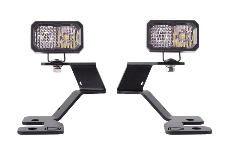 21-25 Ford Bronco Sport Diode Dynamics DD7144 Stage Series 2in LED Ditch Light Kit - Pro White Combo
