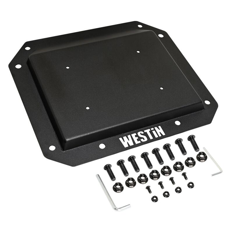 22-25 Ford Bronco (Excl. Sport) Westin 59-89055 Spare Tire Delete Plate - Tex. Blk