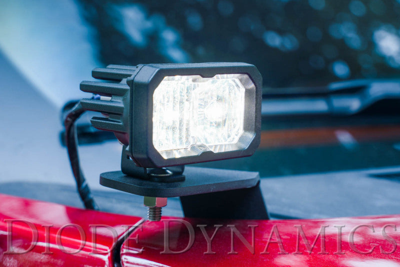 15-20 Ford F-150/Raptor Diode Dynamics DD6569 Pro SS3 LED Ditch Light Kit - White Combo