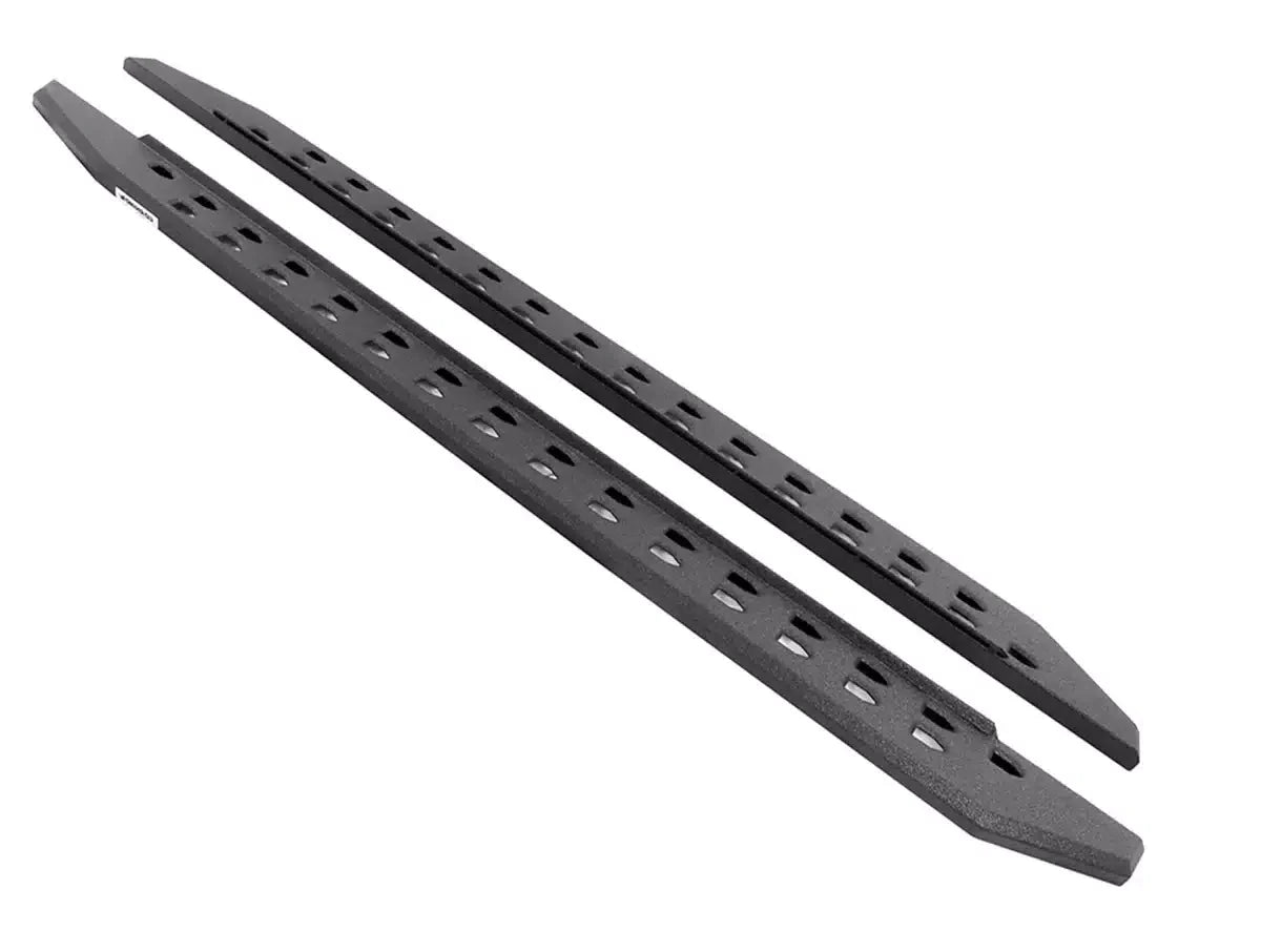 19-25 Ford Ranger Crew Cab 4DR Go Rhino 69036880ST RB20 Slim Running Boards Kit (w/Brackets) - Bedliner Coating