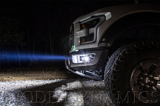 17-20 Ford Raptor Diode Dynamics DD6004 Stage Series Fog Kit Stage Series 6 In - White Driving