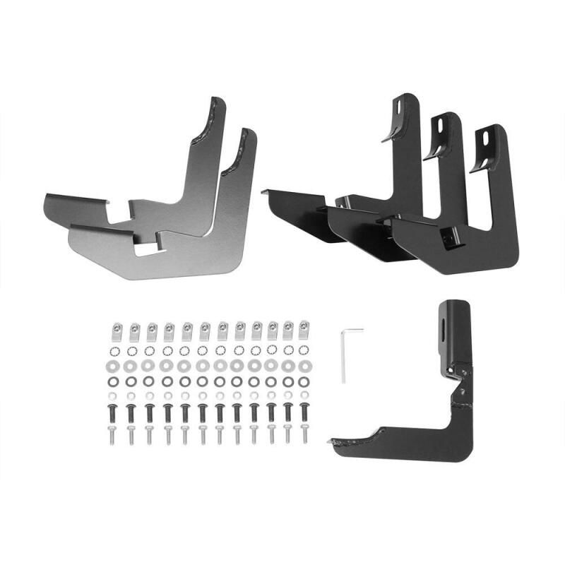 15-25 Ford F-150 Westin 21-53935 SuperCab PRO TRAXX 5 Oval Nerf Step Bars - Black