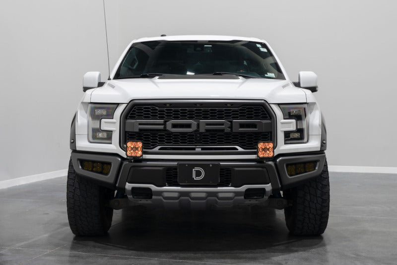 17-20 Ford Raptor Diode Dynamics DD7348 SS5 Bumper LED Pod Light Kit - Pro White Combo