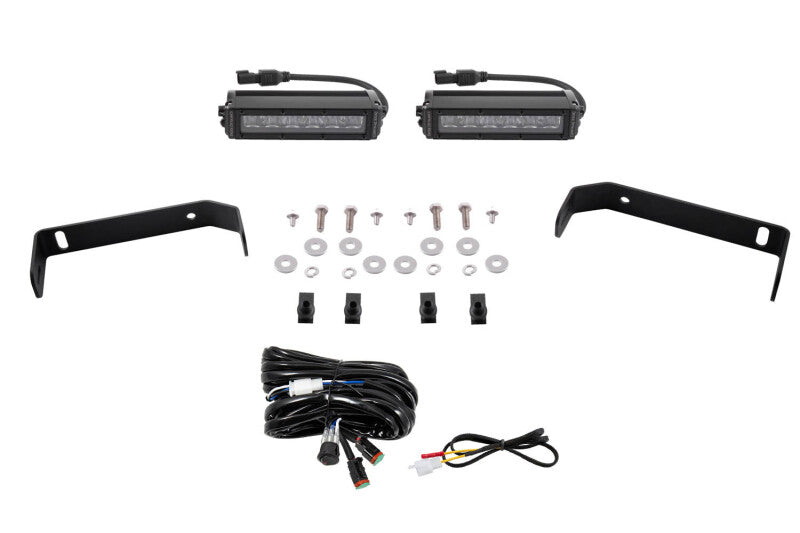 19-21 Ford Ranger Diode Dynamics DD6592 SS6 LED Lightbar Kit -  White Driving