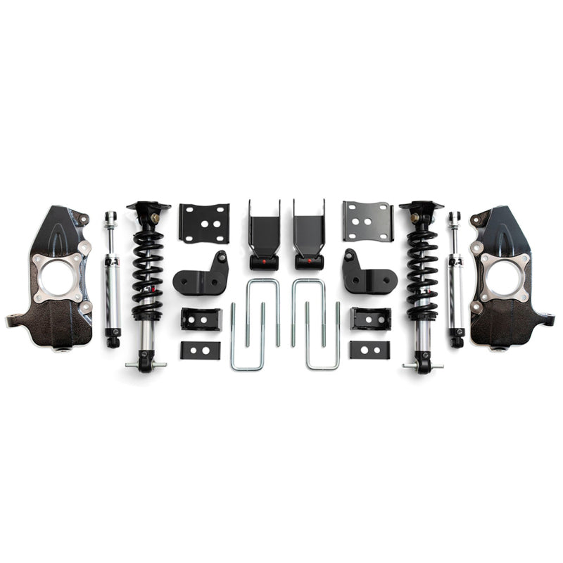 21-25 Ford F-150 4WD QA1 LK11-FF04 Single Adjustable Lowering Kit w/ Spindles - 3.5-5.5in