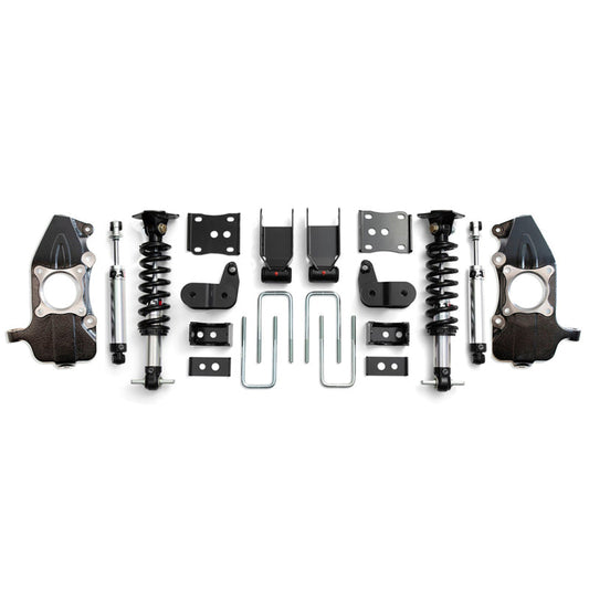 21-25 Ford F-150 4WD QA1 LK11-FF04 Single Adjustable Lowering Kit w/ Spindles - 3.5-5.5in