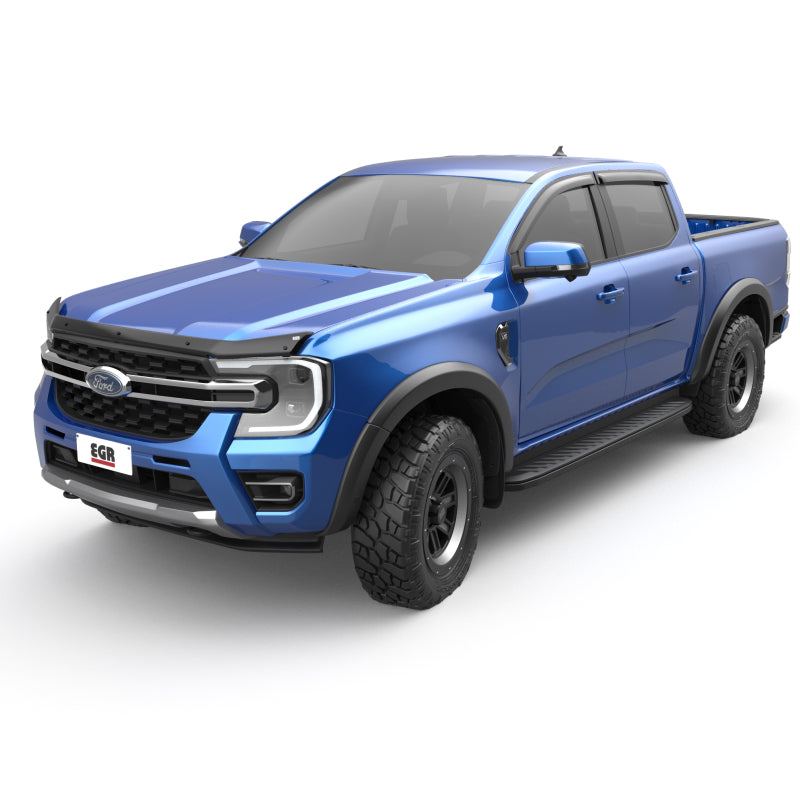 24-25 Ford Ranger EGR 303601 Superguard Hood Shield - Dark Smoke