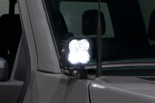 21-25 Ford F-150 Diode Dynamics DD7372 SS3 Stage Series Backlit Ditch Light Kit - Yellow Pro Combo