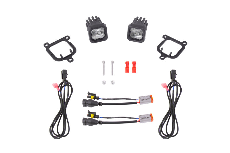21-25 Ford Bronco Sport Diode Dynamics DD7174 SSC1 LED Fog Light Kit
