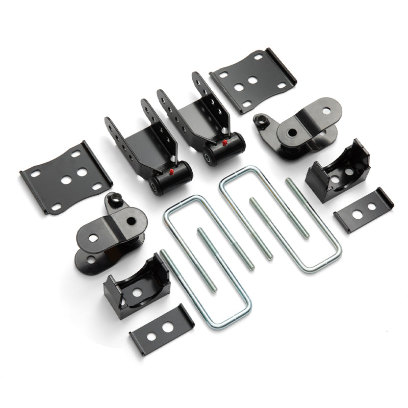 21-25 Ford F-150 2WD QA1 LK12-FF03 Dual Adjustable Lowering Kit w/ Spindles - 3.5-5.5in