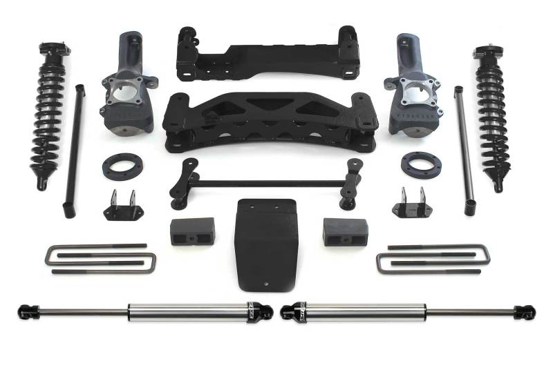 04-08 Ford F150 4WD Fabtech K2003DL 6in Perf Sys w/ Dlss 2.5 C/Os & Rr Dlss