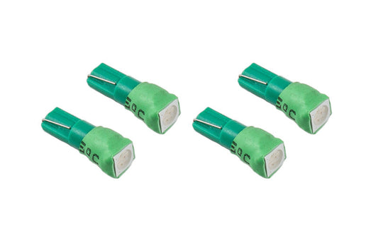 15-23 Ford Mustang Diode Dynamics DD0120Q 74 SMD1 LED - Green Set of 4